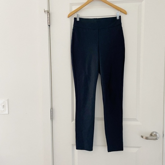 Honeylove EverReady Sculpting Ponte Pants Stormy Blue - Picture 2 of 8